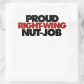 右誇りを持った右のウニの仕事 楕円形シール (バッグ)