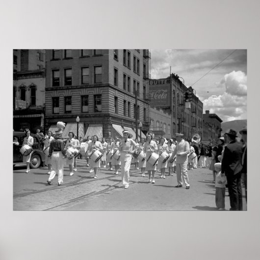 右足フォワード： 1939 ポスター (正面)