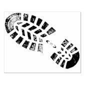 右足機器シンボルデザインスタンプ ラバースタンプ (インプリント)