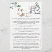 右離れ冬の赤ちゃんシャワーゲーム (正面)