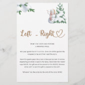 右離れ冬の赤ちゃんシャワーゲーム (裏面)