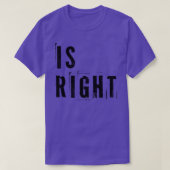 右1 Tシャツ (デザイン正面)