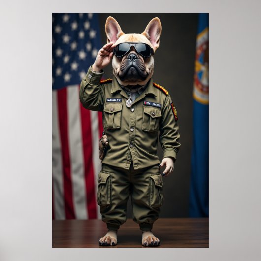 司令官おっちょこちょいの:常に戦術を扱う ポスター (正面)