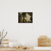 司教のグランドからサリスベリー大聖堂 ポスター (キッチン)