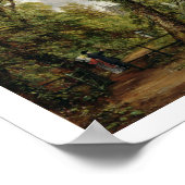 司教のグループからサリスベリー大聖堂のビュー ポスター (角)