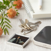 司教のジョンロビンソンc.1711ポートレート キーホルダー (側面)