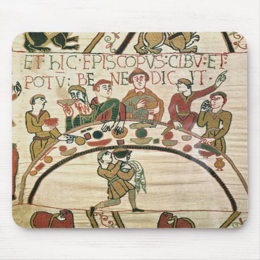 司教は食糧および飲み物を賛美します マウスパッド (正面)