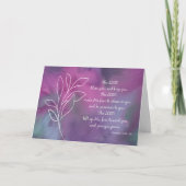 司教主と紫賛美と称保される カード (正面)