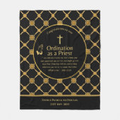 司教授与新司法主新出受任カスタム フリースブランケット (正面)