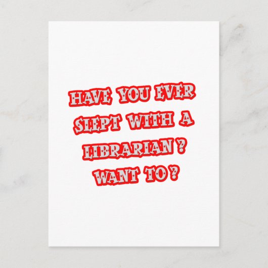 司書おもしろいの集荷明細行 ポストカード (正面)