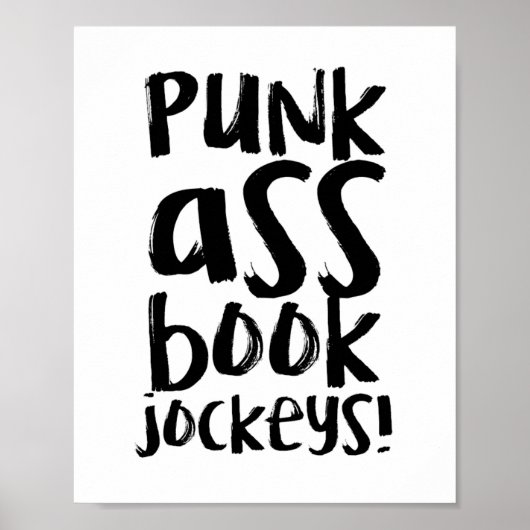 司書おもしろい引用文ポスター ポスター (正面)