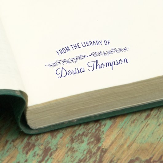 司書かパーソナライズされたら セルフインキングスタンプ