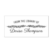 司書かパーソナライズされたら ラバースタンプ (インプリント)