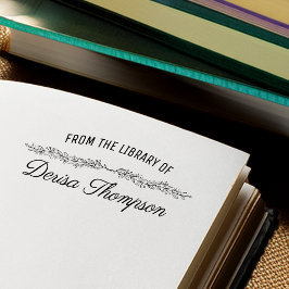 司書かパーソナライズされたら ラバースタンプ