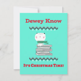 司書のためのクリスマスカード シーズンカード