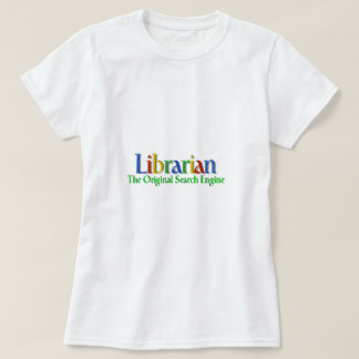 司書のオリジナルのサーチエンジン Tシャツ