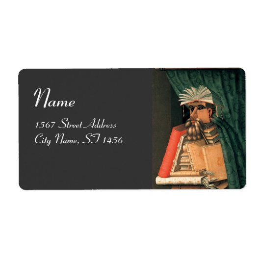 司書のモノグラム、グレー ラベル (正面)