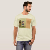 司書の微笑 Tシャツ (正面フル)