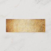 司書の細い名刺 スキニー名刺 (裏面)