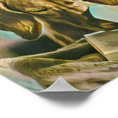 司書の誕生日プレゼント ポスター (角)