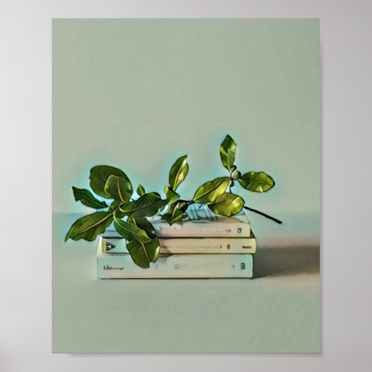 司書の誕生日プレゼント ポスター (正面)