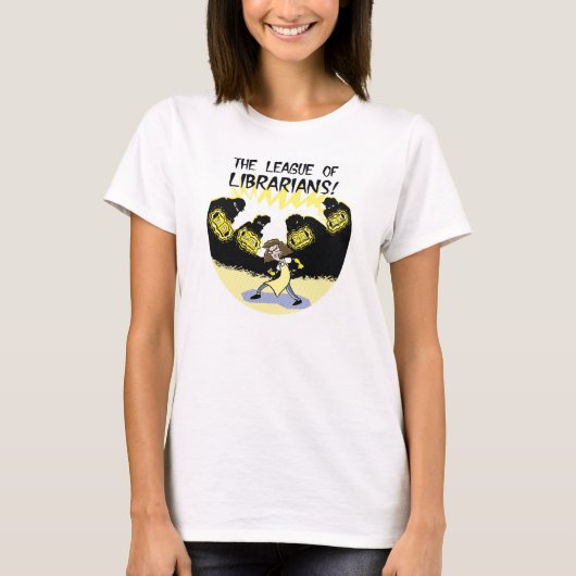 司書のTシャツのリーグ Tシャツ (正面)