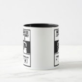 司書はあります マグカップ (中央)