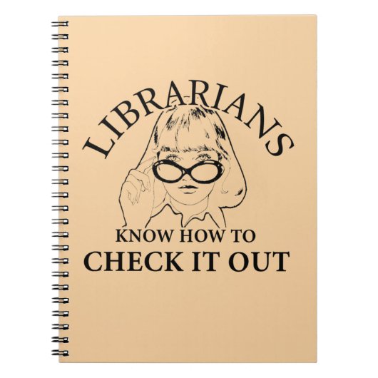 司書はそれを点検する方法を知っています ノートブック (正面)