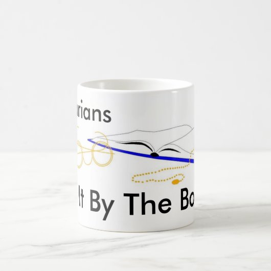 司書は本によってそれをします コーヒーマグカップ (中央)