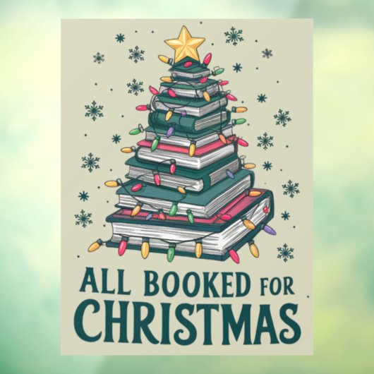 司書を愛する人のためのクリスマスプレゼントを予約 ウィンドウサイン (シート3)