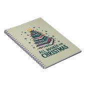 司書を愛する人のためのクリスマスプレゼントを予約 ノートブック (右側)