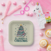 司書を愛する人のためのクリスマスプレゼントを予約 ペーパープレート (パーティー)