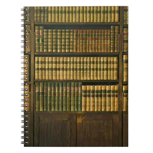 司書カッコいいの才能 ノートブック (正面)