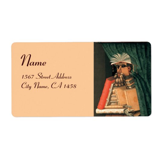 司書モノグラム，ピンク ラベル (正面)