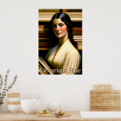 司書ルールポスター ポスター (キッチン)