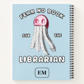 司書不気味の頼スケッチを書く ノートブック (裏面)