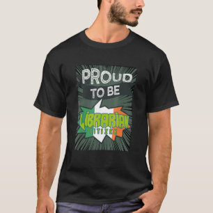 司書誇りを持った者の市民キャリア労働者2 Tシャツ
