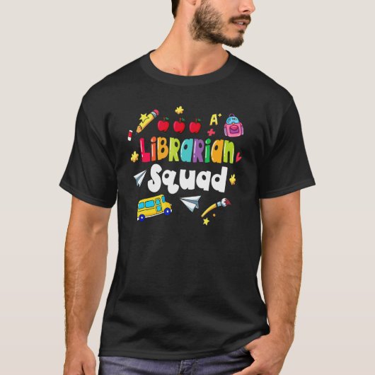 司書部隊 がんばれ新学期 Tシャツ (正面)