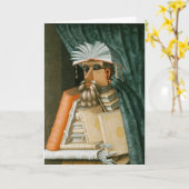 司書 カード (黄色い花)