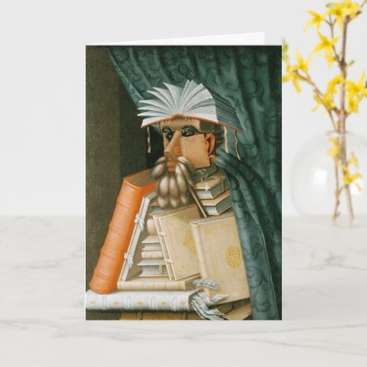 司書 カード (黄色い花)