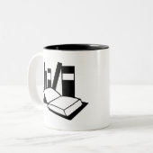 司書 ツートーンマグカップ (正面左)