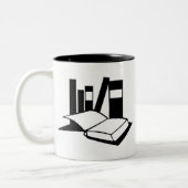 司書 ツートーンマグカップ (左)