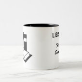 司書 ツートーンマグカップ (中央)