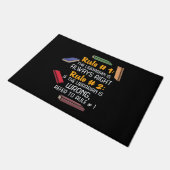 司書 ドアマット (アングル)
