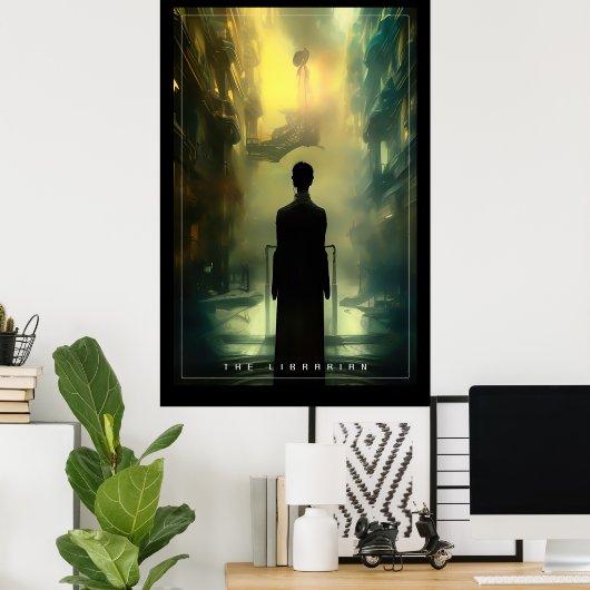 司書 ポスター (ホームオフィス)