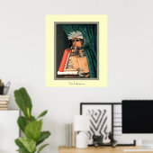 司書 ポスター (ホームオフィス)