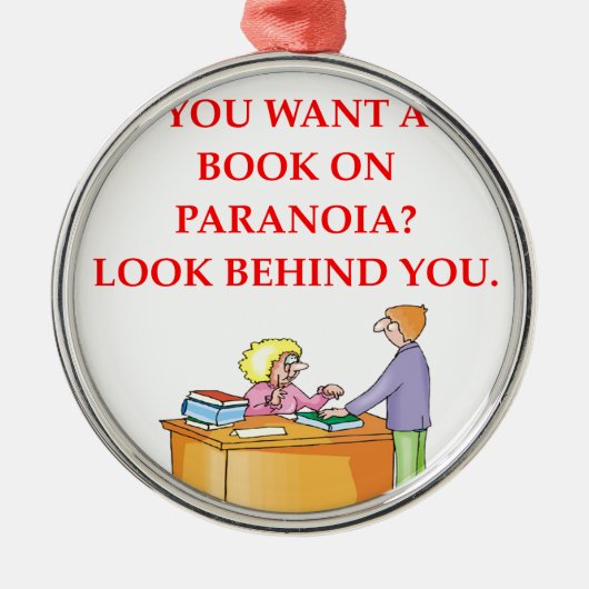 司書 メタルオーナメント (正面)