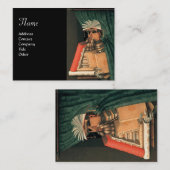 司書 名刺 (正面/裏面)