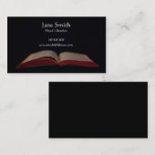 司書 名刺 (正面/裏面)