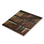 司書 - 図書館にて タイル (側面)